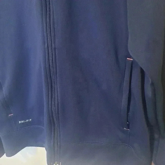 Nike Dri Fit Full Zip long sleeve jacket Size Large EUC - Picture 3 of 10